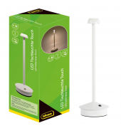 LED-Akku-Tischleuchte weiß