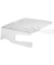 Monitorständer Q-Riser 100 transp. 31x10,5x28cm LCD/CRT