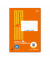 Vokabelheft 040789053 Premio / liniert, A6, 90g, orange