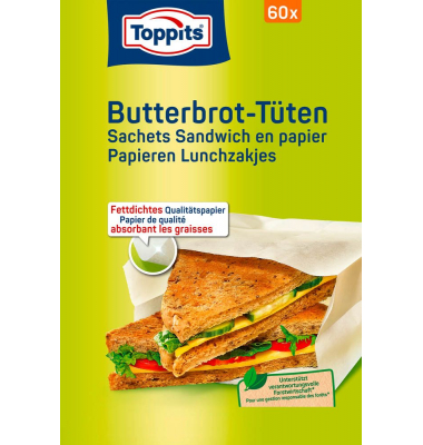 60 Toppits Butterbrottüten