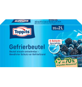 35 Toppits Gefrierbeutel 2,0 l