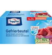 75 Toppits Gefrierbeutel 3,0 l