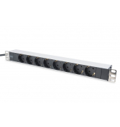 DN-95401 8-fach Steckdosenleiste für Serverschrank 2,0 m weiß