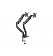 Monitor-Halterung DA-90395 DA-90395 schwarz für 2 Monitore, Tischklemme