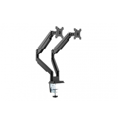 Monitor-Halterung DA-90395 DA-90395 schwarz für 2 Monitore, Tischklemme