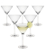 Cocktailgläser Martini EDITION 210,0 ml