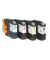 Tintenpatrone Brother LC-233, Reichweite: 550 Blatt, 4-farbig