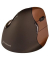 Vertikalmaus Evoluent 4 BNEEVR4SW, 6 Tasten, kabellos USB-Funk, Rechtsh., ergonomisch, klein, hohe Aufl., optisch, schwarz braun