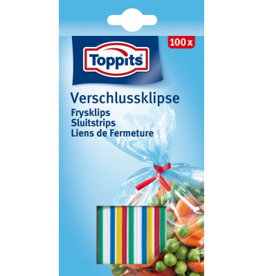 Verschlussclips mehrfarbig Verschlussclips mehrfarbig