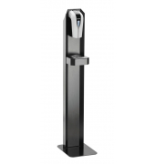 Desinfektionsmittel-Ständer D2 1400 850038 schwarz Stahl