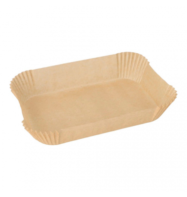 100 PAPSTAR Backpapier für Heißluftfriteuse 22,0 x 14,0 cm