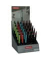 Druckbleistift Feinminenstifte Studio Pen Display, VD85908, 5x hellgrün/5x orange/5x hellblau/ 15x schwarz, 0,5mm, HB
