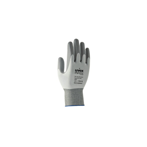 4048612029350 - Arbeitshandschuhe Phynomic FOAM 6005010 weiß grau Größe XL 10 Polyamid Elasthan Nitril 4048612029350 6005010