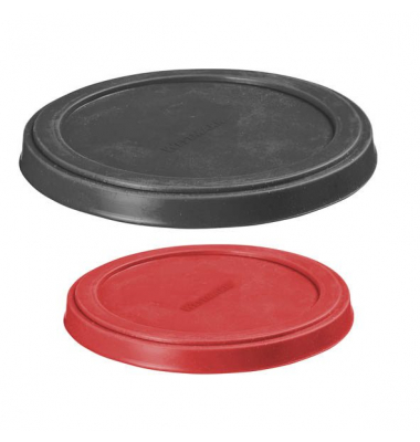 Frischhalte-Abdeckhauben rot, schwarz Frischhalte-Abdeckhauben rot, schwarz