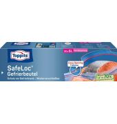 20 Toppits Gefrierbeutel SafeLoc 6,0 l