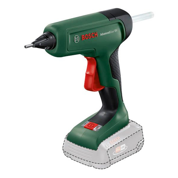4059952558172 - BOSCH HOME & GARDEN Heißklebepistole AdvancedGlue 18V Solo Heißklebepistolen ohne Akku und Ladegerät grün Klebepistolen