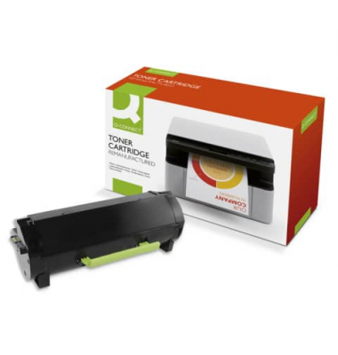 K15638QC Lasertoner ers. Lexmark 50F0XA0 BK 10K