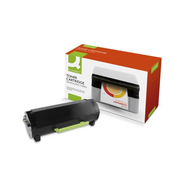 5705831261266 - K15637QC Lasertoner ersetzt Lexmark 50F0HA0 BK 5K 5705831261266 Q-connect 5705831261266 - K15637QC Lasertoner ersetzt Lexmark 50F0HA0 BK 5K 5705831261266 Q-connect