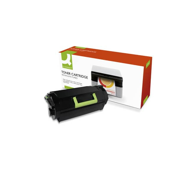 5705831038622 - K18573QC Lasertoner ers Lexmark 62D0XA0 BK 45K 5705831038622 Q-connect 5705831038622 - K18573QC Lasertoner ers Lexmark 62D0XA0 BK 45K 5705831038622 Q-connect
