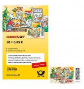 0,85 € Briefmarken Weihnachtsbäckerei selbstklebend