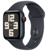 Watch SE 40 mm Aluminium (GPS+Cellular) Sportarmband ML  mitternacht