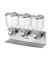 Müslispender silber 3 x 3,5  l