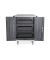 DN-45002 mobiler Ladeschrank schwarz, 300 Watt  VA