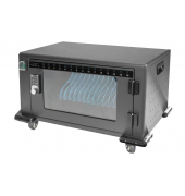 DN-45003 mobiler Ladeschrank schwarz, 160 Watt  VA