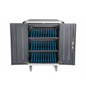 DN-45005 mobiler Ladeschrank schwarz, 300 Watt  VA