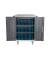 DN-45005 mobiler Ladeschrank schwarz, 300 Watt  VA