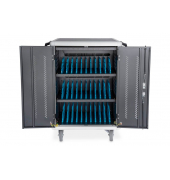 DN-45006 mobiler Ladeschrank schwarz, 540 Watt  VA