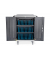 DN-45006 mobiler Ladeschrank schwarz, 540 Watt  VA