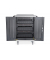 DN-45006 mobiler Ladeschrank schwarz, 540 Watt  VA