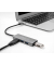 USB-Hub 4-fach grau