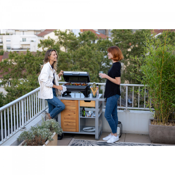 3138522128098 - 2177560 Elektro- und Kontaktgrills Attitude 2go Electric Tischgrill mit Grillrost 2177560 3138522128098