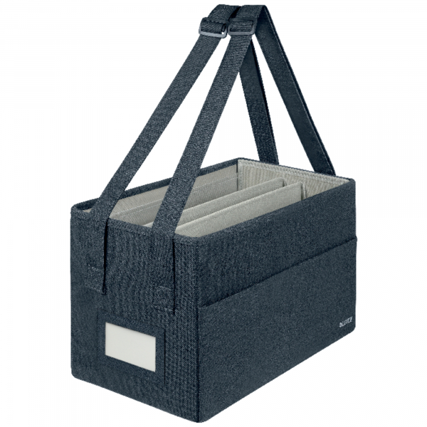 4002432135851 - AKTION LEITZ Laptoptasche Desk Sharing kompakt Stoff samtgrau 65760089 bis 356 cm (14 Zoll) mit Prämie nach Registrierung