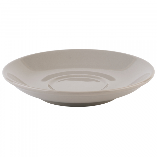 6 Stück APS Kaffeeuntertasse SNUG 16012 14,5cm taupe 6St 4004133160125 APS