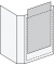 Pr&auml;sentationsringbuch 9330-00780, A4 2 Ringe 25mm Ring-&Oslash; Kunststoff, 1 Au&szlig;entasche, 1 Innentasche, grau-transparent