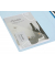Präsentationsringbuch 9330-00782, A4 2 Ringe Kunststoff, 1 Außentasche, 1 Innentasche, blau-transparent