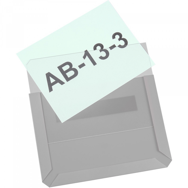 4052301036352 - Sichttasche Magnet 9218-02953-00 A6 quer tr 10St 4052301036352 10 Stück