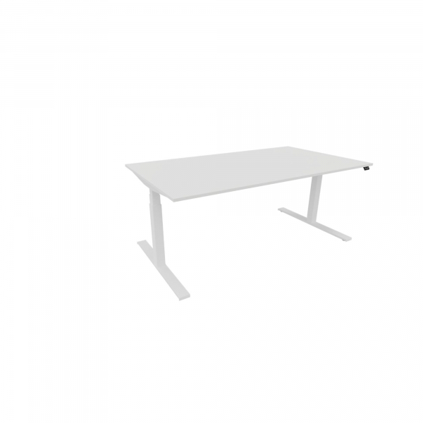 5901747098617 - Schreibtisch eModel 30 810073601 elektrisch höhenverstellbar 65-131cm (H) 180x100cm (BxT) rechteckig weiß weiß 590174709 5901747098617 - Schreibtisch eModel 30 810073601 elektrisch höhenverstellbar 65-131cm (H) 180x100cm (BxT) rechteckig weiß weiß 590174709