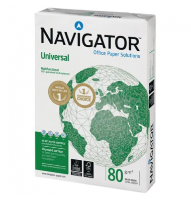 Kopierpapier Universal 8247B80B A3 80g hochweiß 