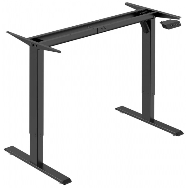 0796376504821 - BISLEY E-StarterTech elektrisch höhenverstellbares Schreibtischgestell schwarz rechteckig T-Fuß-Gestell schwarz 1000 - 1600 x 600 - 800 cm 0796376504821 - BISLEY E-StarterTech elektrisch höhenverstellbares Schreibtischgestell schwarz rechteckig T-Fuß-Gestell schwarz 1000 - 1600 x 600 - 800 cm
