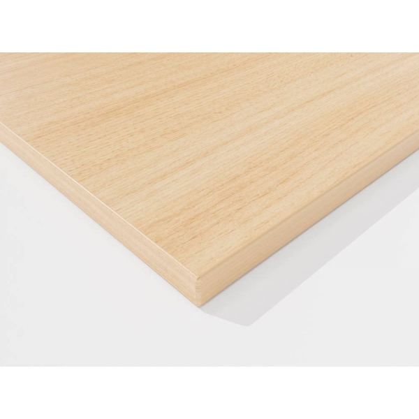 5020073866346 - Tischplatte 140x60cm (BxT) rechteckig kendal eiche 25mm 5020073866346 Bisley