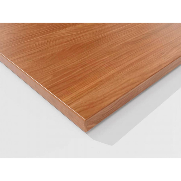 5020073866414 - Tischplatte 140x80cm (BxT) rechteckig lincoln walnuss 25mm 5020073866414 Bisley