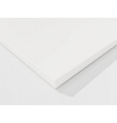 Tischplatte weiß rechteckig 160,0 x 80,0 x 2,5 cm