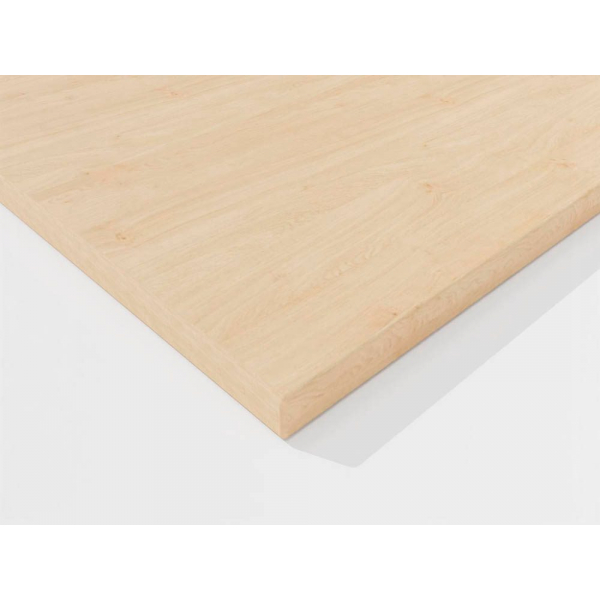 5020073866865 - Tischplatte 180x80cm (BxT) rechteckig ahorn 25mm 5020073866865 Bisley