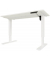 Schreibtisch E-StarterTech, elektrisch höhenverstellbar, 70-112cm (H), 160x80cm (BxT), rechteckig, weiß / weiß