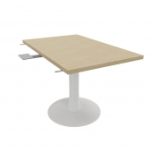 Verbindungsplatte Idea+ eiche, weiß rechteckig 70,0 x 110,0 x 74,0 cm