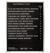 Rillentafel Premium 7-600034 30 x 40 cm (BxH) schwarz